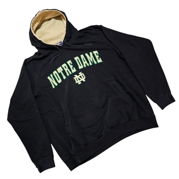 Vintage Champs Sports Notre Dame Hoodie - Picture 2 of 7